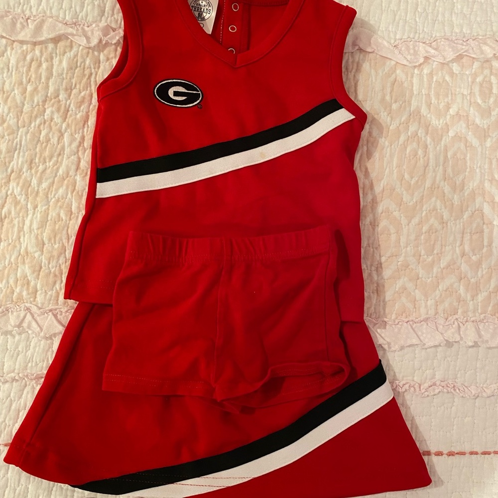 University of Georgia Cheerleader Outfit
